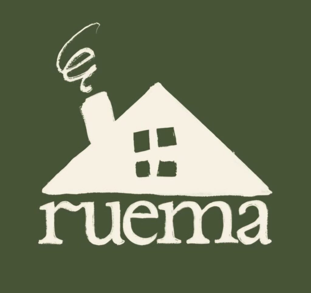 Original logo mainly created for Ruema Cafe & Event Space